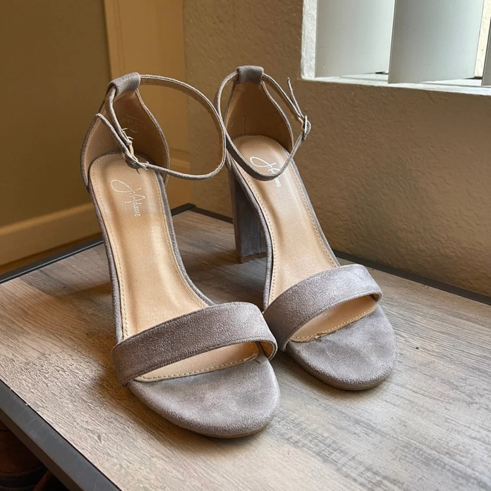 Suede Heels